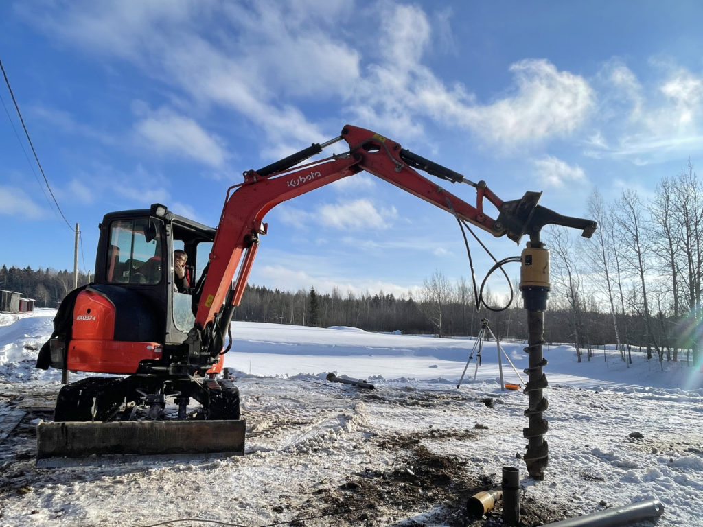 Мини-экскаватор Kubota kx037
